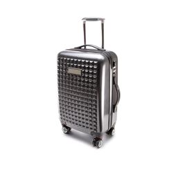 Valise rigide trolley 4 roues - 113 litres - KI0808 - gris anthracite