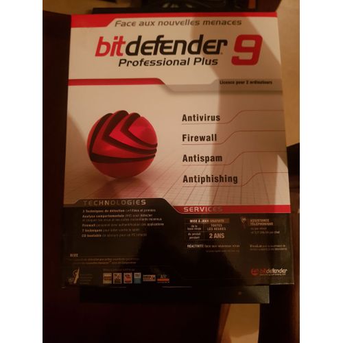 Bitdefender Professional Plus - (V. 9) - Version Boîte - 1 Utilisateur - Cd - Win - Français)