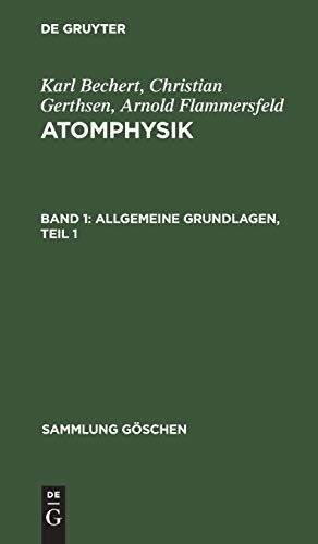 Allgemeine Grundlagen, Teil 1