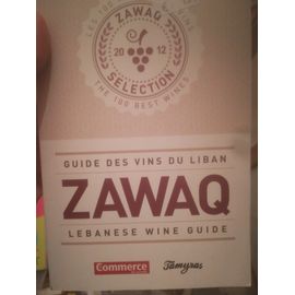 Guide Zawaq Des Vins Du Liban