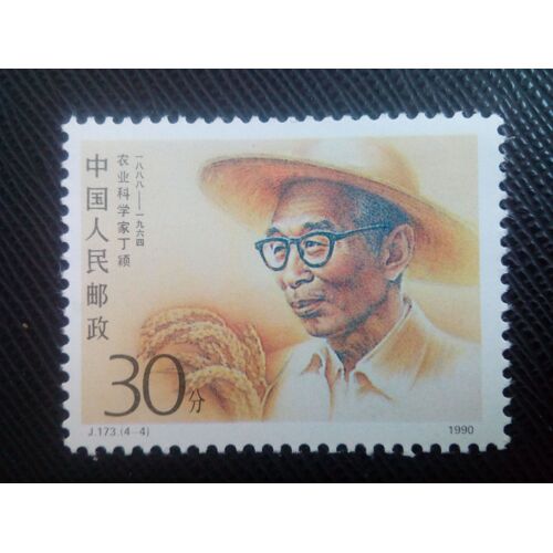 Timbre Chine Y T 3025 Ding Ying, Scientifiques 1990 ( 120108 )