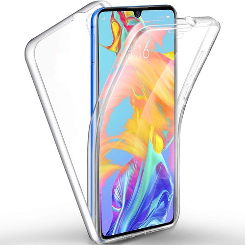 Huawei P30 Coque 360 Degrés Protection Intégrale Souple Tpu Transparente Face Et Dos Smartphone - Accessoires Pochette Exceptional Case