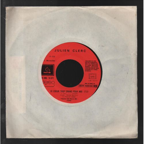 Le Coeur Trop Grand Pour Moi - Je Suis Mal