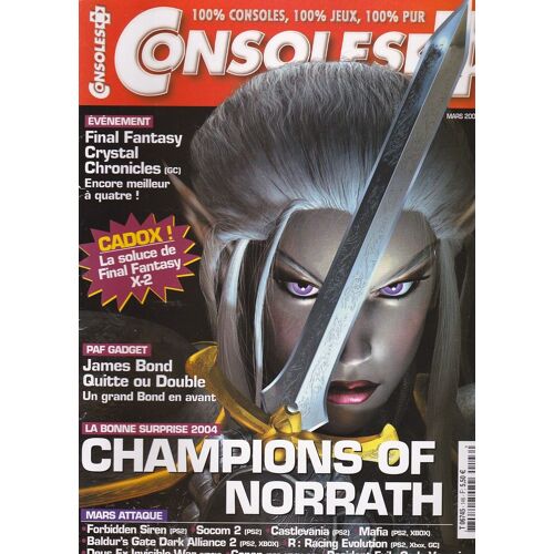 Consoles + 146 / Final Fanatasy Crystal Chronices / Champions Of Norrath / N° 146
