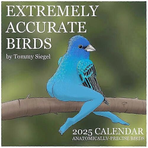Calendrier 2025 Des Oiseaux Extrêmement Précis Par Tommy Siegel Calendrier Des Oiseaux