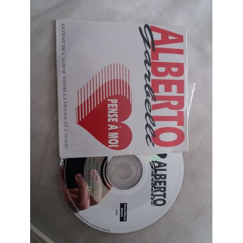 Alberto Garbelli Cd Sampler Pense À Moi 4 Titres