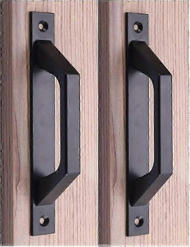 TCGG-Poignée de porte coulissante Poignée de porte en bois 19.6Cm