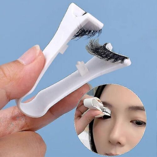 Ensemble De Faux Cils Magnétiques Double Aimant Outil De Greffe De Faux Cils Naturels 