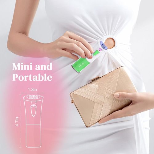 Épilateur Pour Femme - Avec Lumière Led - Pour Le Visage Et Le Corps - Épilateur Électrique - Pour Le Corps, Les Aisselles, Le Bikini Et Les Jambes