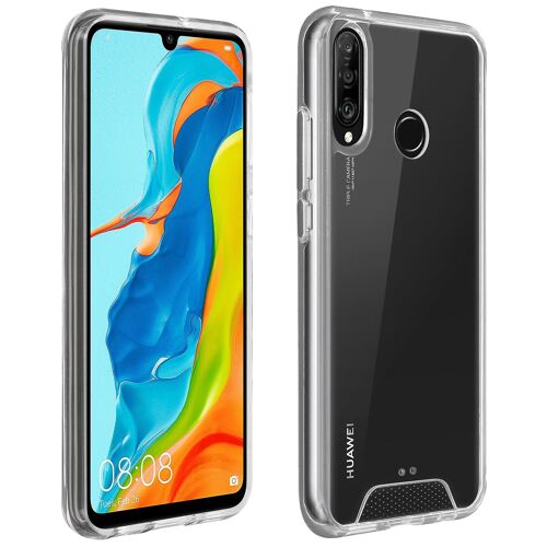 Coque Huawei P30 Lite / P30 Lite Xl Coins Bumper Collection Cristal Transparent