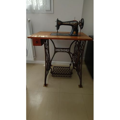 machine à coudre singer à pédale