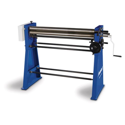 Rouleuse manuelle à 3 rouleaux asymétriques largeur du travail 1000 mm épaisseur jusque 2 mm en acier Metallkraft RBM1000-20 ECO