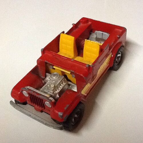 Majorette Jeep 4x4 Rouge 1/32