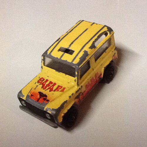 Majorette Land Rover Safari Jaune