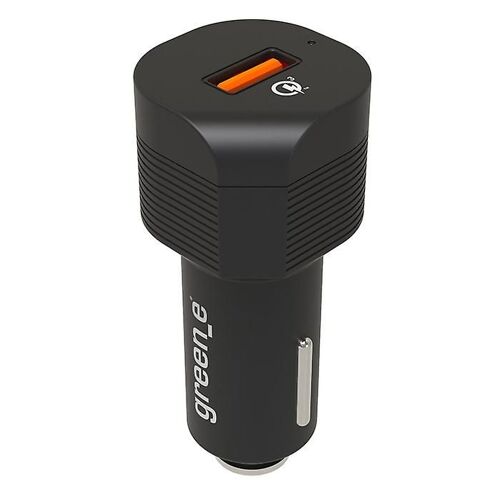 Chargeur De Voiture Allume-Cigare Quick Charge 3.0 Usb 18w, Noir