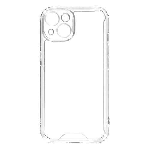 iPhone 14 Plus Case Rigid Back Bumper Corners Thin Light Transparent