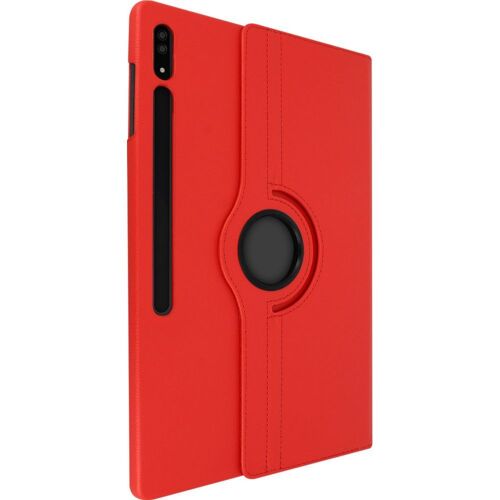 Housse AVIZAR Samsung Tab S8 Ultra Rotatif 360 Rouge