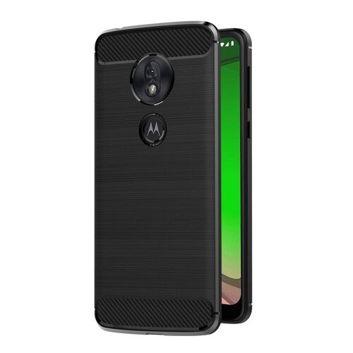 Motorola Moto G7 4G - Coque Protection arrière noire Carbone smartphone UltimKaz pour Motorola Moto G7 smartphone 2019 - Accessoires pochette XEPTIO : Exceptional case