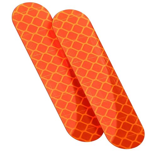 Autocollants Réfléchissants Couvercle De Fourche Pour Ninebot Série F, Orange