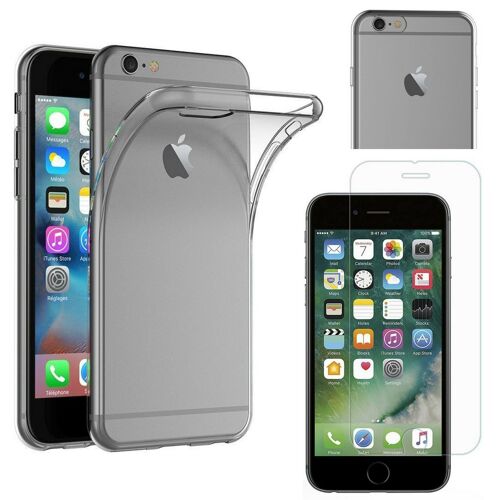 Coque Pour Iphone 6 Plus / 6s Plus Et Verre Trempe Film Protection Ecran Phonillico©