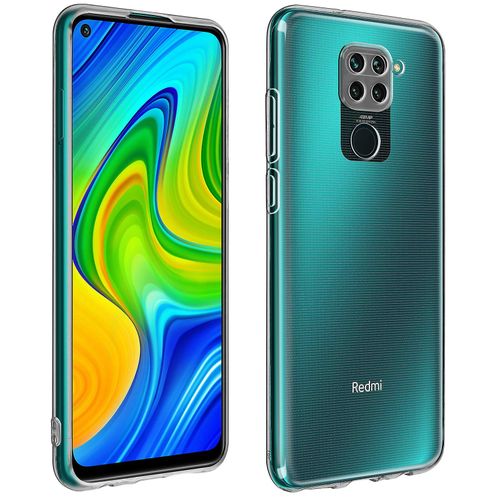 Xiaomi Redmi Note 9 Silicone Doux Et 9h Protection D¿Écran En Verre Trempé Clair