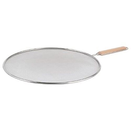Couvercle Anti-Projection Inox 33cm Naturel