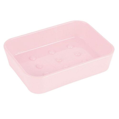 Porte Savon Soft Touch "Vitamine II" 12cm Rose