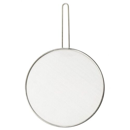 Couvercle Anti-Projection "Inox" 29cm Argent