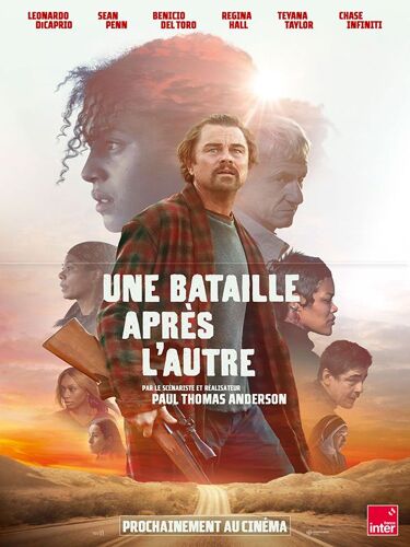 Une Bataille Après L'Autre (One Battle After Another)-Véritable Affiche De Cinéma Pliée-Format 40x60 Cm - De Paul Thomas Anderson Avec Leonardo Dicaprio, Sean Penn, Benicio Del Toro - 2025