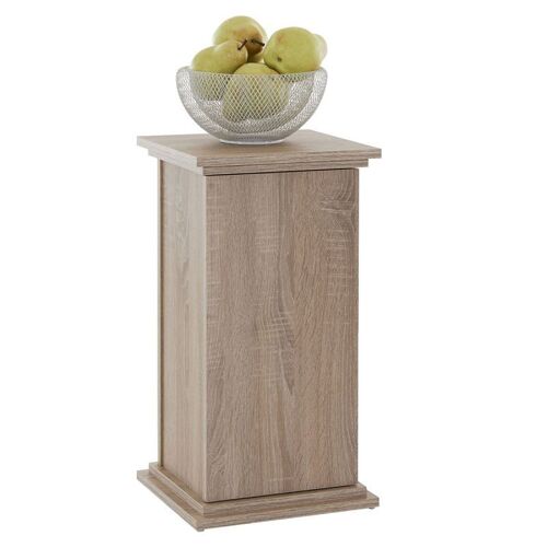 Étagère 2 Niveaux Vintage "Wyon" 57cm Chêne