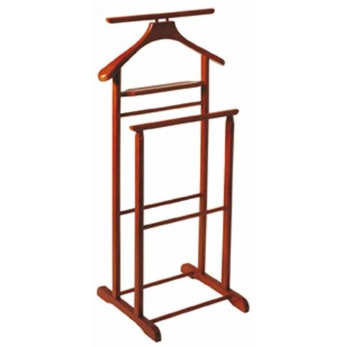 Valet de Chambre en Bois "Veoh" 102cm Cerisier