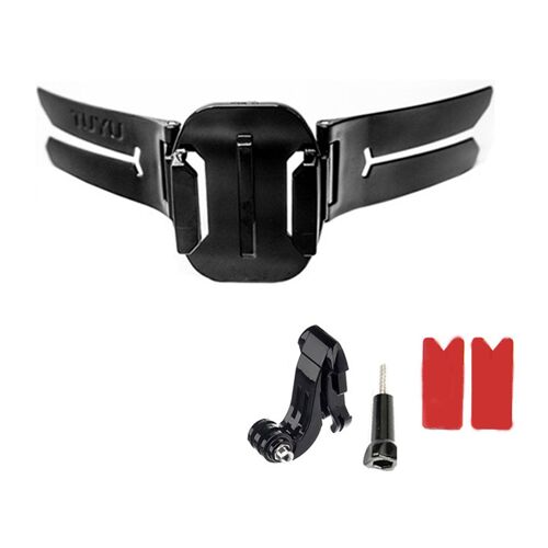 Support De Menton Pour Casque De Moto, Pour Gopro Hero 360, Caméra De Sport, Visage Noir, Support De Menton Pour 360 D Ji