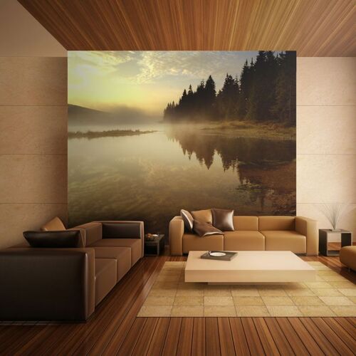 Papier Peint "Forêt & Lac" 309 x 400 cm