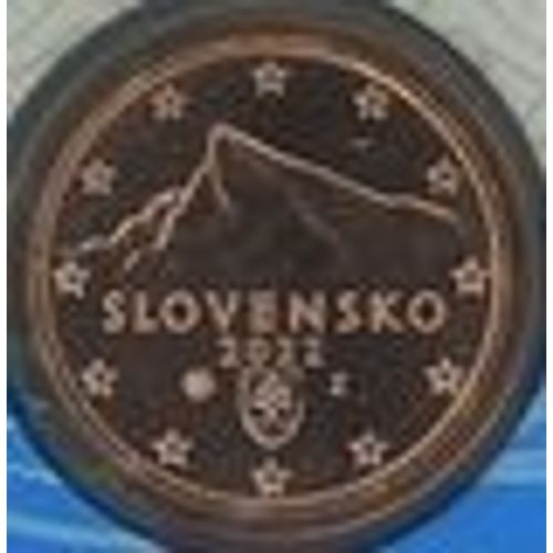 Slovaquie 1 Cent 2022 Tirage: 15.000 | Seulement Brillant Universel Des Séries Officielles Piece Euro