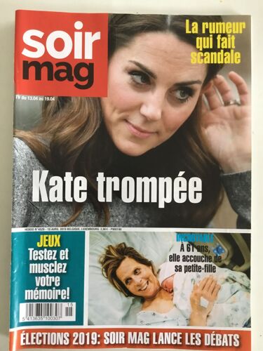 Soirmag 4529 Kevin Costner Evelyne Thomas Angelo Bison Homere Jeanne Added Martine Marlier M Jagger