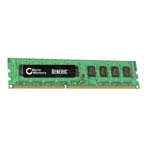 CoreParts - DDR3 - module - 8 Go - DIMM 240 broches - 1600 MHz / PC3-12800 - mémoire sans tampon - ECC - pour Lenovo ThinkStation D30; E31; P300