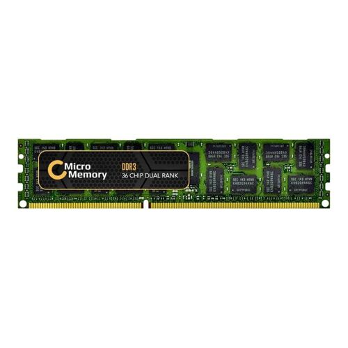 CoreParts - DDR3 - module - 16 Go - DIMM 240 broches - 1600 MHz / PC3-12800 - mémoire enregistré - ECC - pour Lenovo Flex System x240 Compute Node; System x3300 M4; x35XX M4; x36XX M4; x3750 M4