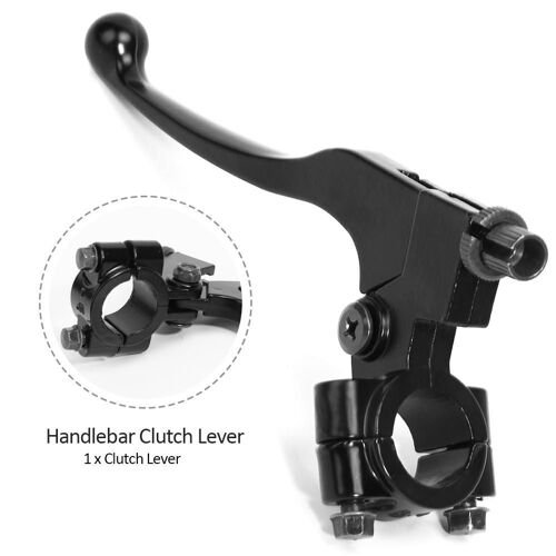 Levier D'embrayage De Guidon Gauche En Alliage D'aluminium, 7 ""/8"", 22mm, Pour Pit Dirt Bike, Moto Atv, Accessoires De Moto