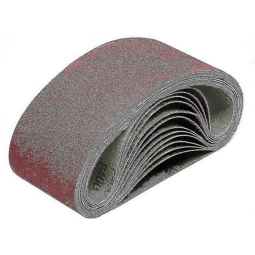 Bandes de ponçage 100 X 915 Mm 80 120 150 240 400 Bandes de ponçage à grain grossier / fin pour ponceuse à bande (10 Pcs)