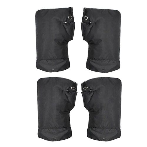 Manchons De Guidon De Moto Coupe-Vent, Épais, Chaud, Gants De Protection, Chauffe-Mains, Équipement De Moto