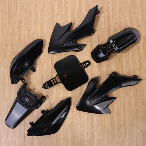 Kit De Carénage En Plastique Noir, Moulage Décoratif De Voiture De Haute Qualité Pour Honda Crf Xr 50 Crf 125cc Ssr Pro Pit Dirt Bike