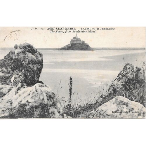 Carte Postale Mont Saint-Michel - Le Mont Vu De Tombelaine - 1949.