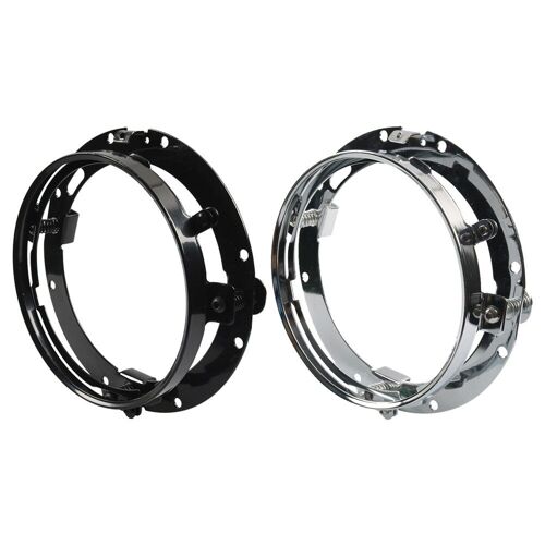 Anneau De Support De Feu Avant Pour Harley Davidson, Accessoires De Voiture De Moto, Anneau De Montage Rond De 7 Pouces Pour Phare Led