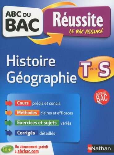 Réussite Histoire Géographie Tle S