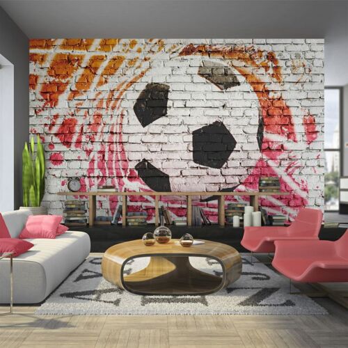 Papier Peint "Street Football" 70 x 100 cm