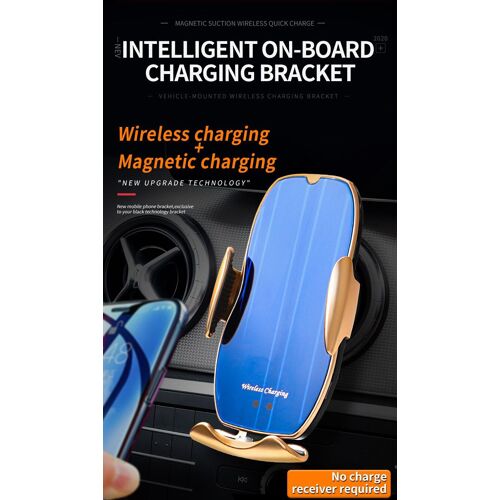 Chargeur Induction Sans Fil De Téléphone Avec Support Pour Voiture, Accessoire De Charge Pour Iphone 12 Se, 11, 8 Et Samsung S20, 15w