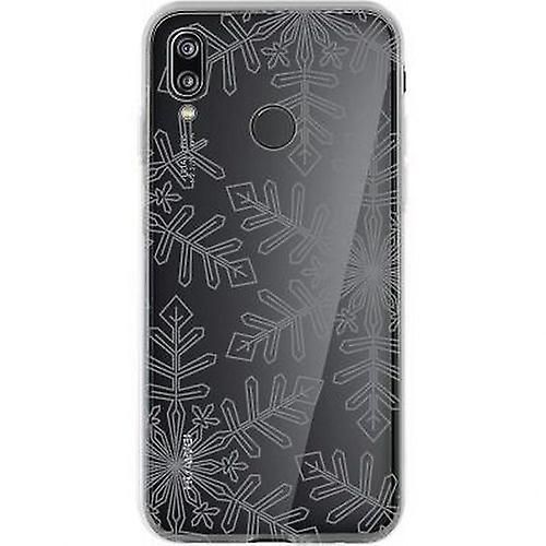 Coque Pour Huawei Mate 20 Lite Hard Snowflakes, Transparente