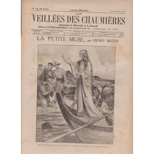 Les Veillées Des Chaumières N° 16 . La Petite Muse . Henry Bister