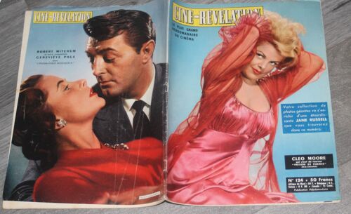 Ginette Rolland 1p/ Yvonne Monlaur 2p/ Jean Gabin 2p/ Pascale Roberts Juliette Greco 1p/ Robert Mitchum Genevieve Page Dos De Couv /Cleo Moore / 124