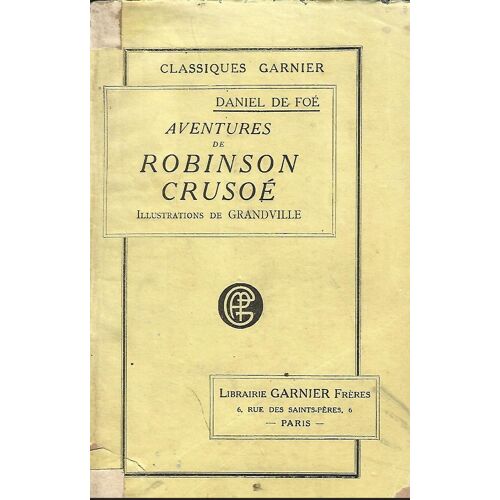 Aventures De Robinson Crusoe